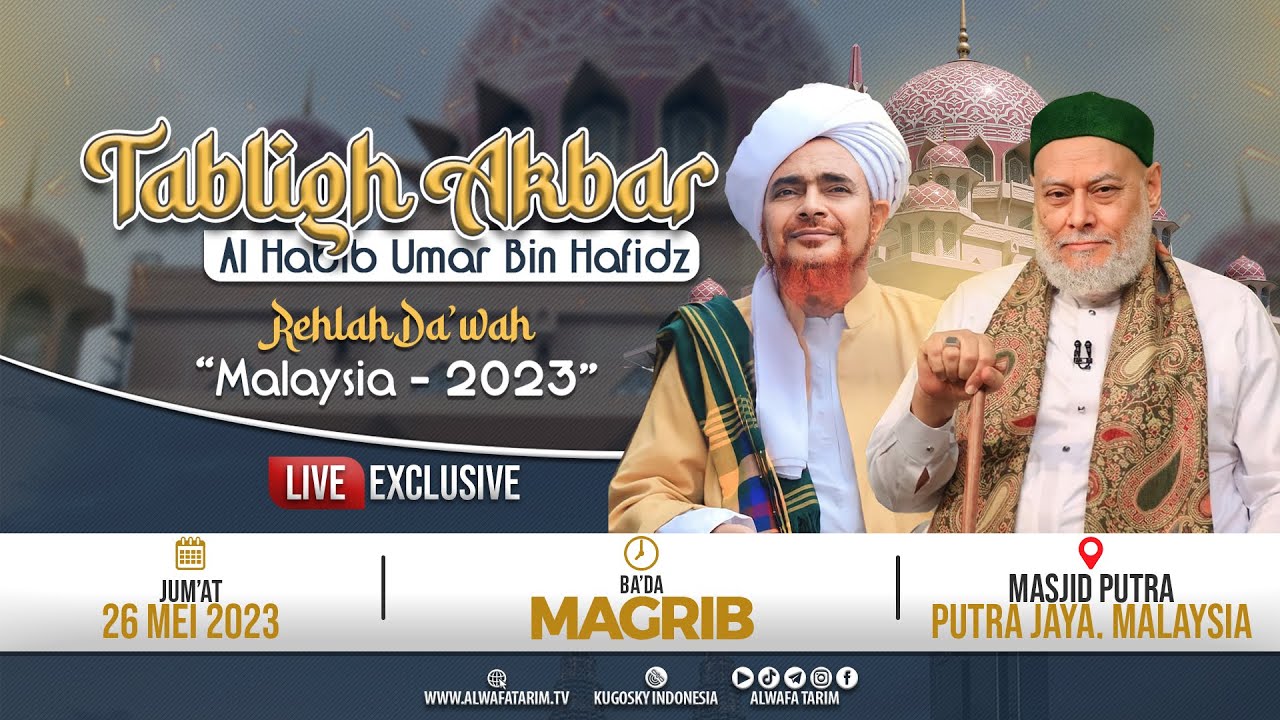 🔴LIVE || TABLIGH AKBAR | BERSAMA AL HABIB UMAR BIN HAFIDZ & SYEKH ALI JUM'AH | MALAYSIA