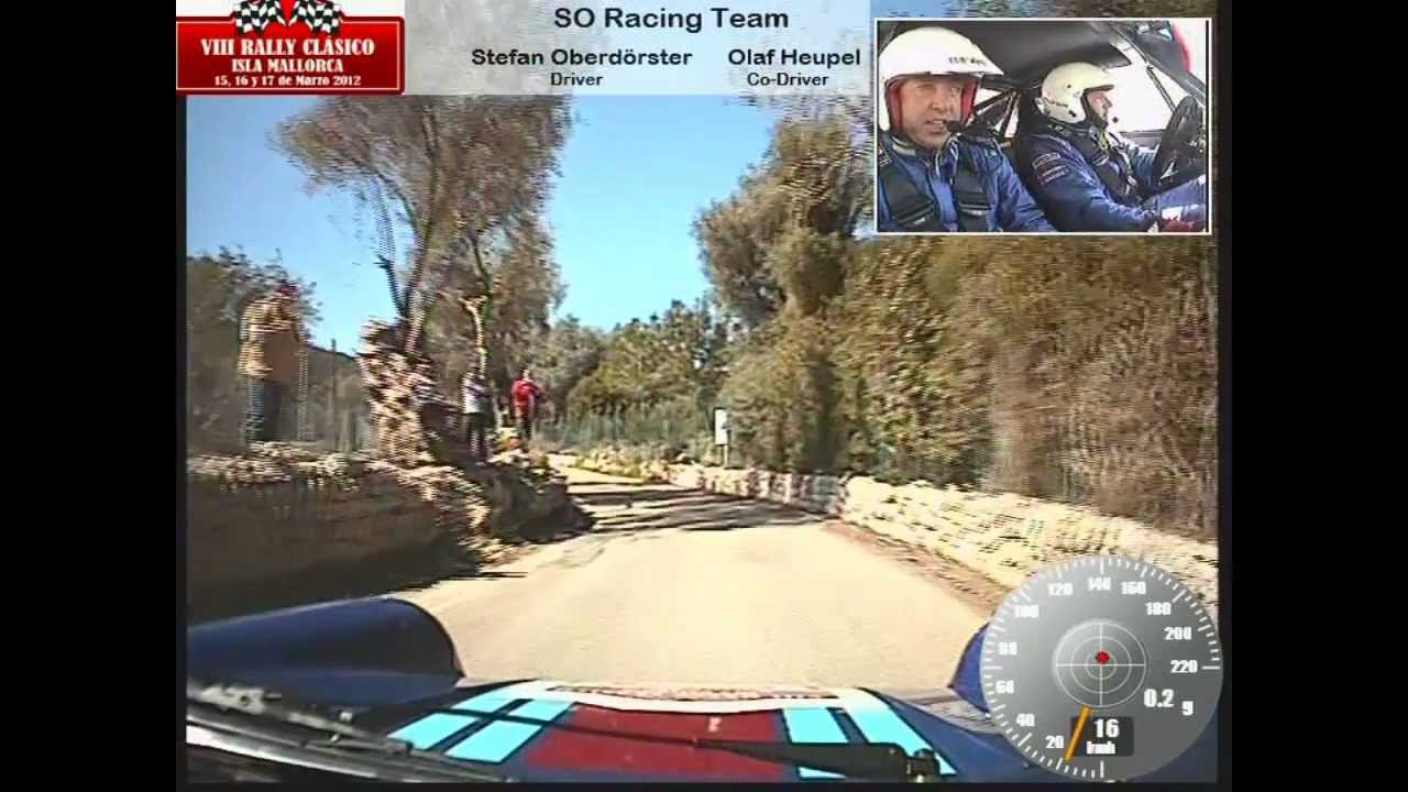 RALLY  ISLA  DE  MALLORCA 2012  Tc-C 2 Coll Sa Creu - Calvia