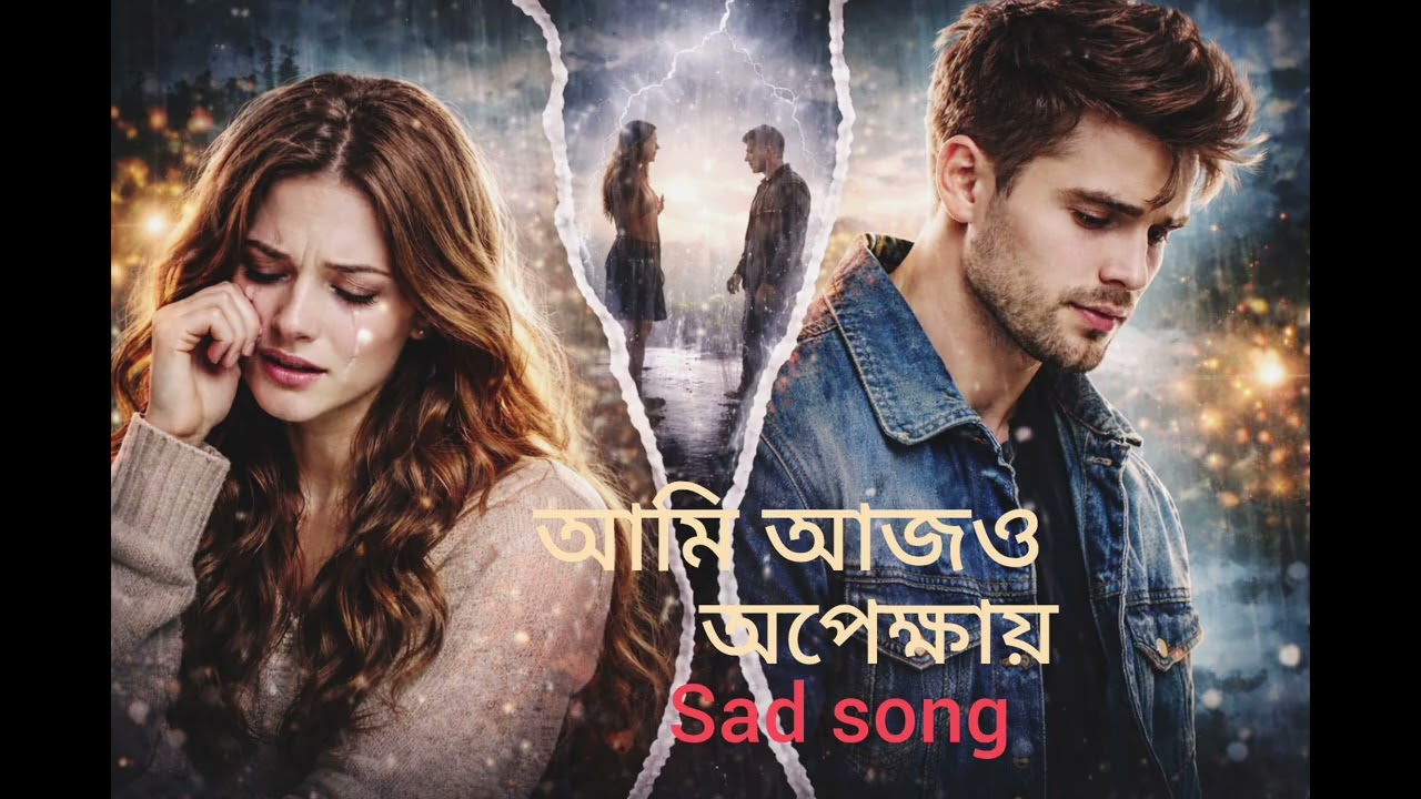 আমি আজও অপেক্ষায় 💔 | New Bengali Sad Song | Heartbreak Emotional Song | Bangla Koster Gaan