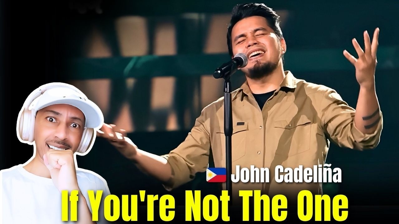 John Cadeli&ntilde;a &ndash; If You're Not The One (Daniel Bedingfield Cover) | TVOG | ZuluModo REACTION