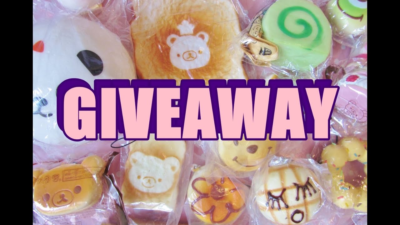 [CHIUSO] Super Giveaway 10.000 iscritti, SQUISHY e kawaii :D