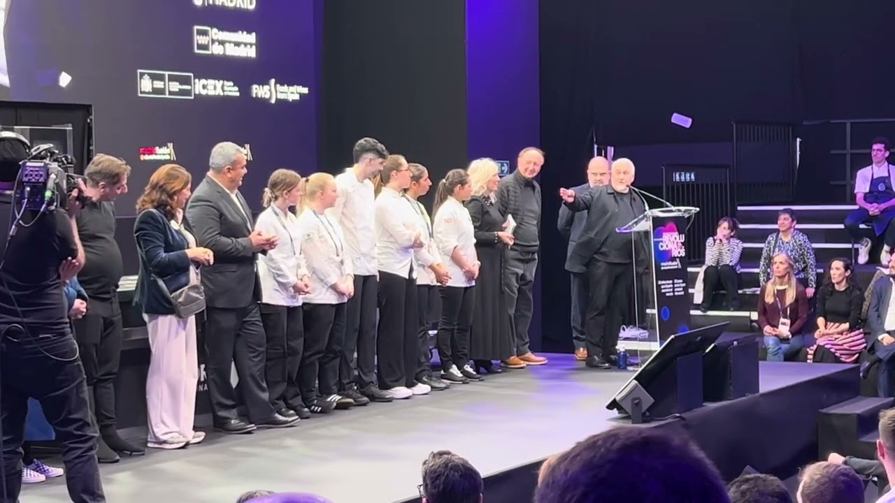 Mejor pastelero Revelación 2025 Madrid Fusión #pasteleria