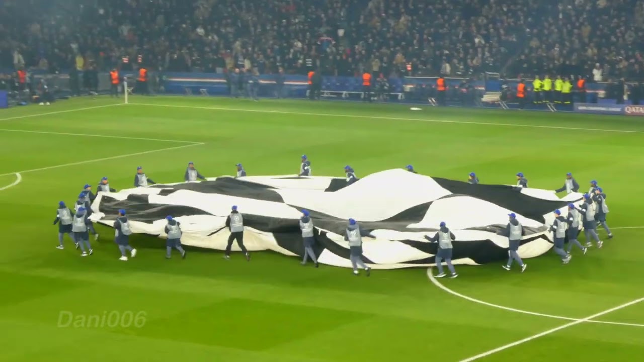 PSG / Newcastle 28.01.2026 : 1-1 (C1 J8) 2/3 : Entrée des équipes