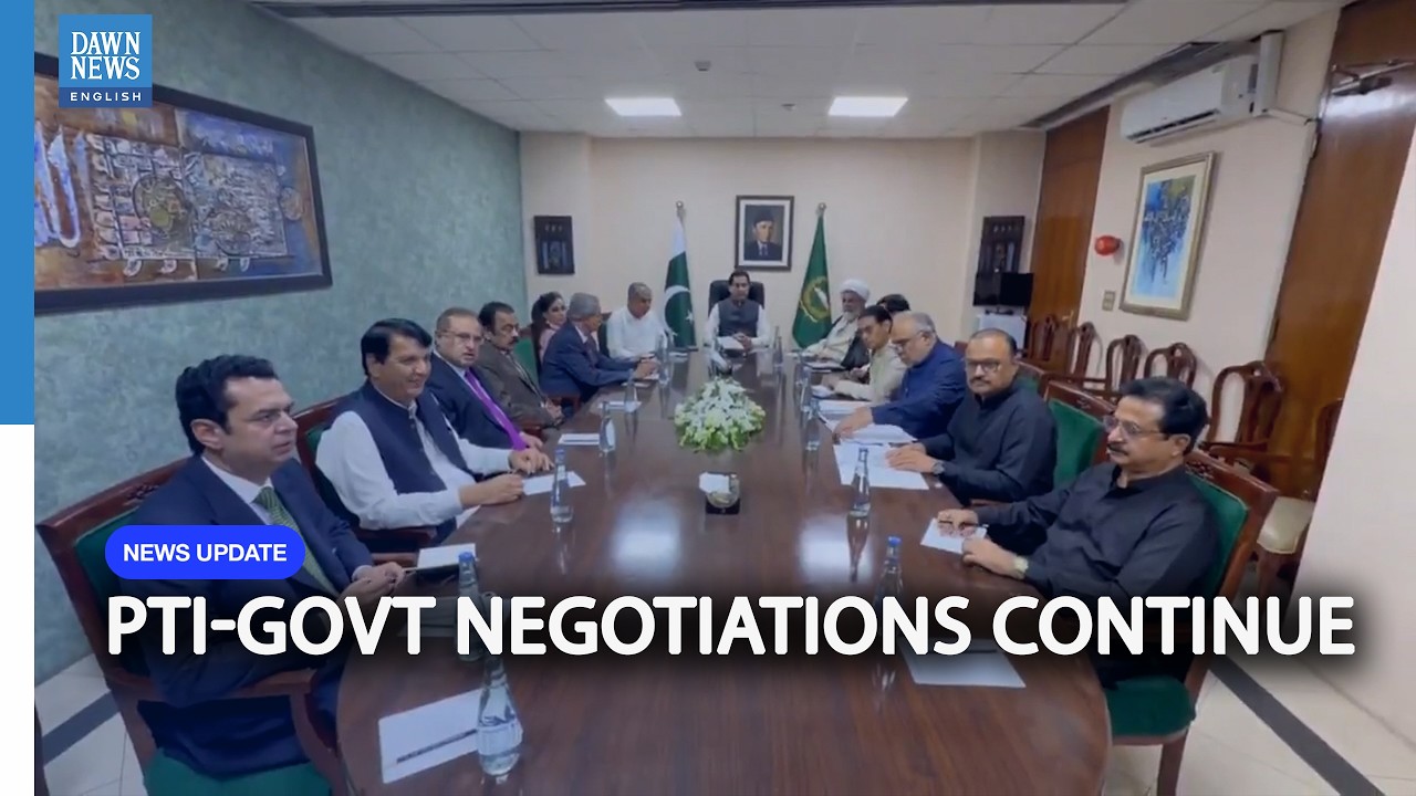 Pakistan PTI Talks Continue as Islamabad March Deadline Nears | Dawn News English