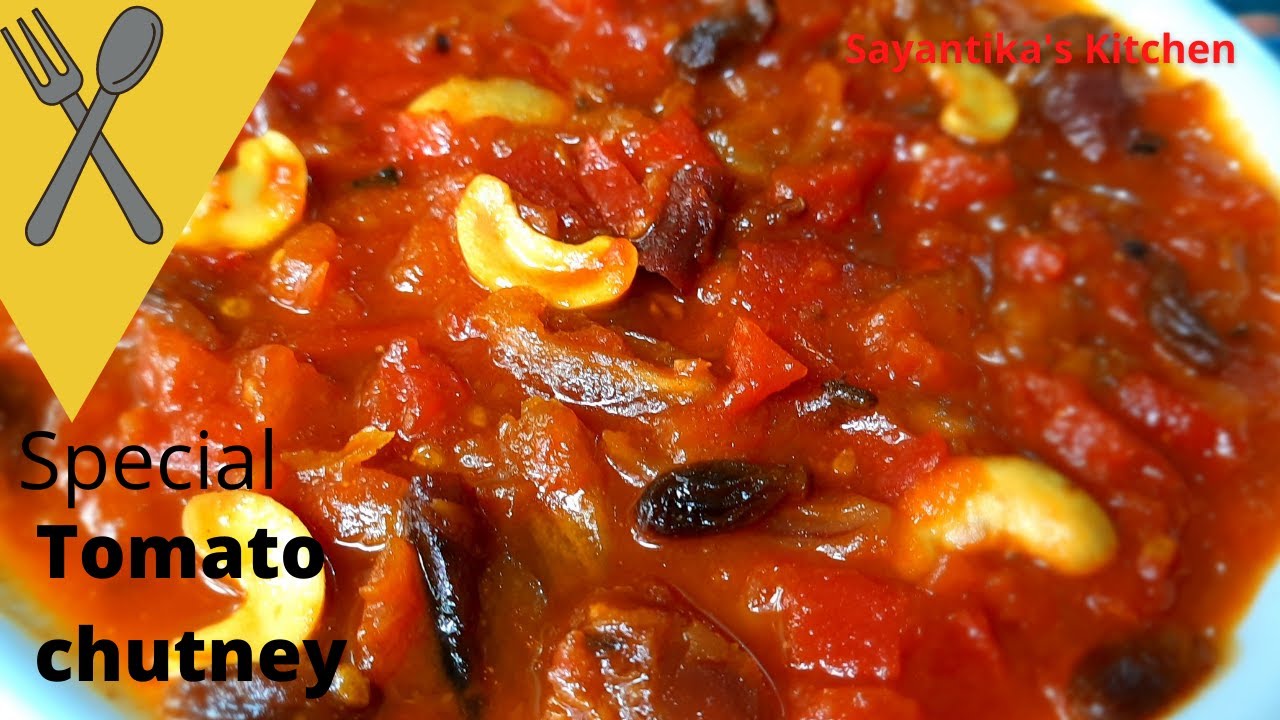 টমেটো-র স্পেশাল চাটনি/Tomato Chutney Recipe in Bengali Style/Recipe of TomatoChutney inBengali Style