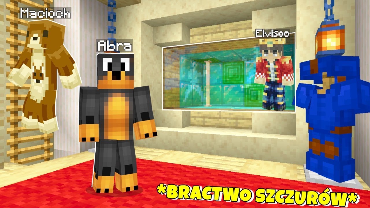 UKRYWAM TO PRZED BRACTWEM SZCZURÓW... - Minecraft!