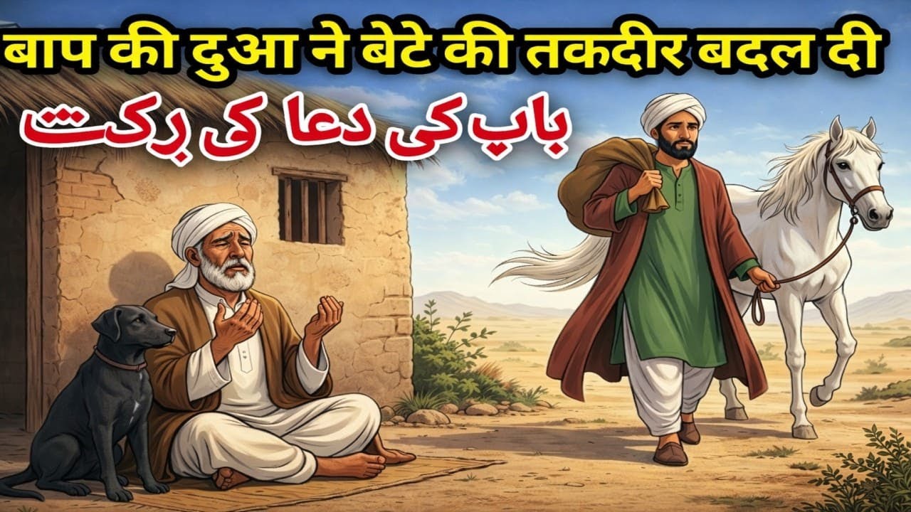 Baap Ki Dua Ki Barkat Jisne Bete Ki Zindagi Badal Di |islamic Moral Story 