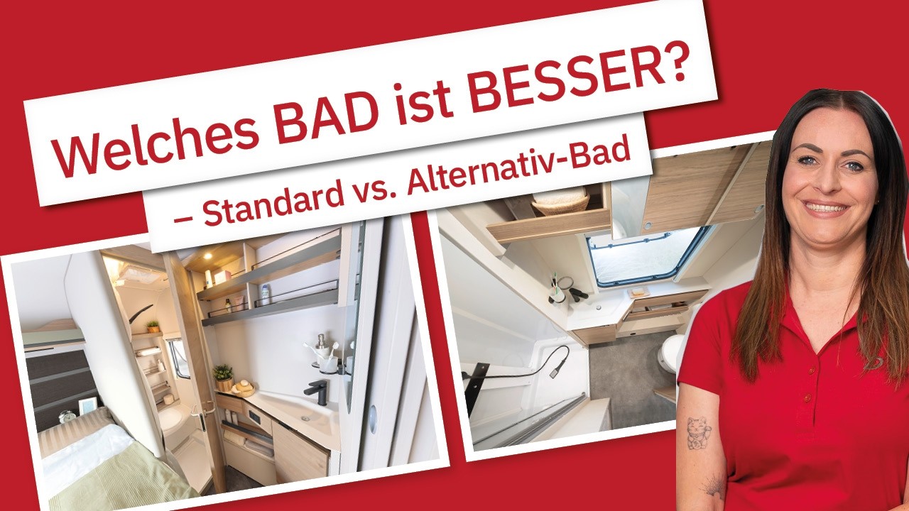 SERIENBAD vs. ALTERNATIV-BAD | Camper 560 FMK & Nomad 560 FMK