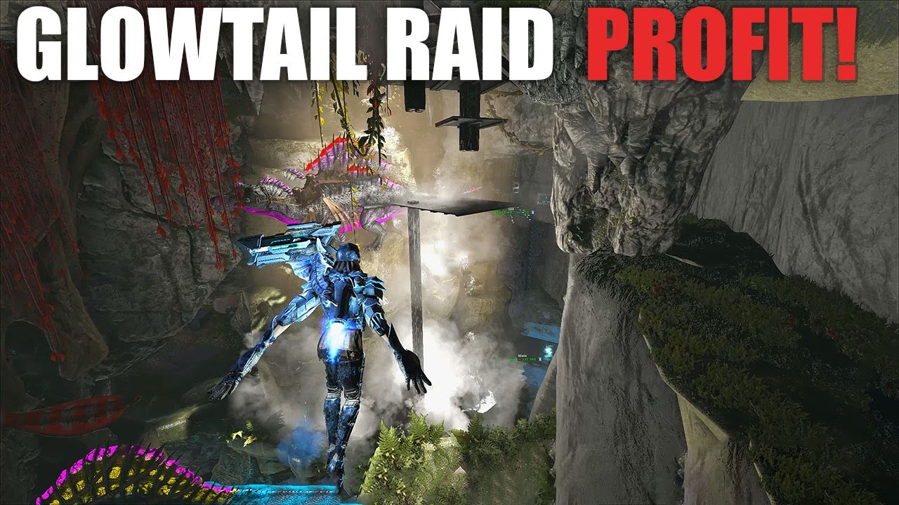 We Raided A Glowtail Cave for PROFIT! | Official PVP E97