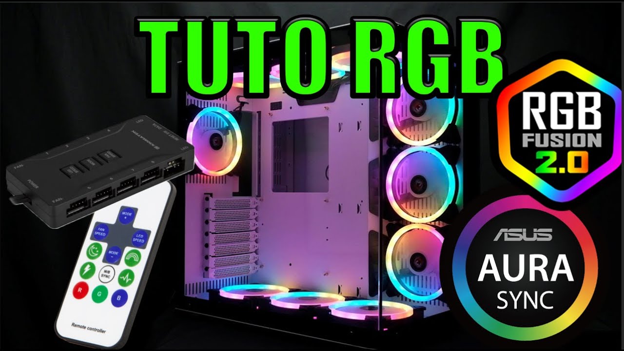 TUTO RGB Sur Boîtier XIGMATEK  Aquarius Plus via logiciel RGB PC