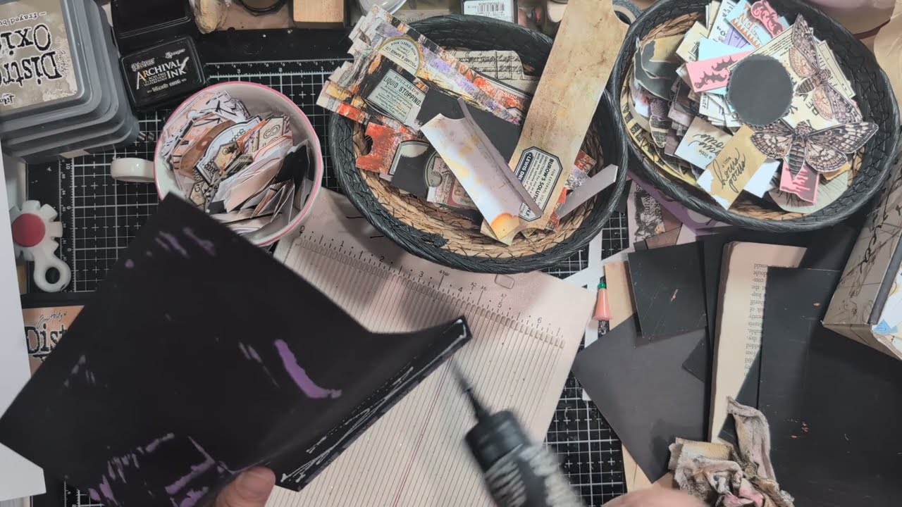 Craft with  Me! Mini file folder pockets