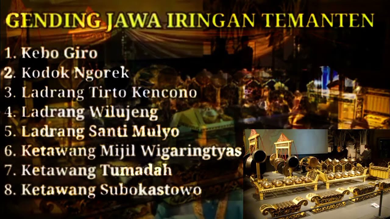 KEBO GIRO Iringan manten GENDING JAWA