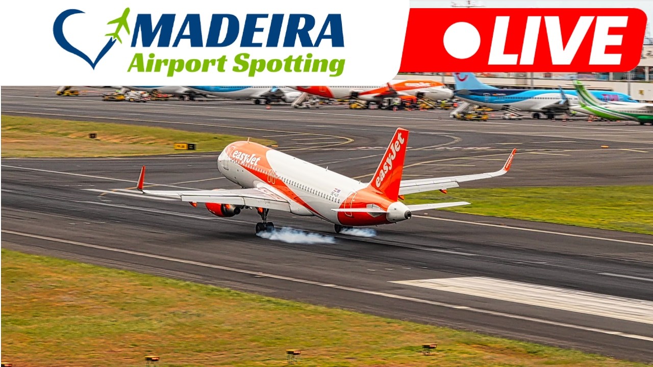 LIVE Action at Madeira Island Airport 22.07.2026