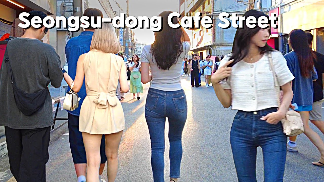 [4K]😍😍걷기좋은 성수동핫플 토요일오후/ 디올성수/성수동카페/성수동데이트/Seongsu-dong/Seoul, Korea/City Stroll