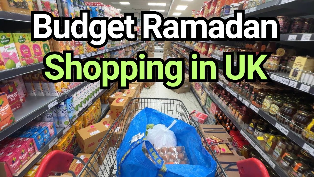 Ramadan grocery shopping in UK from desi store| Halal grocery in UK