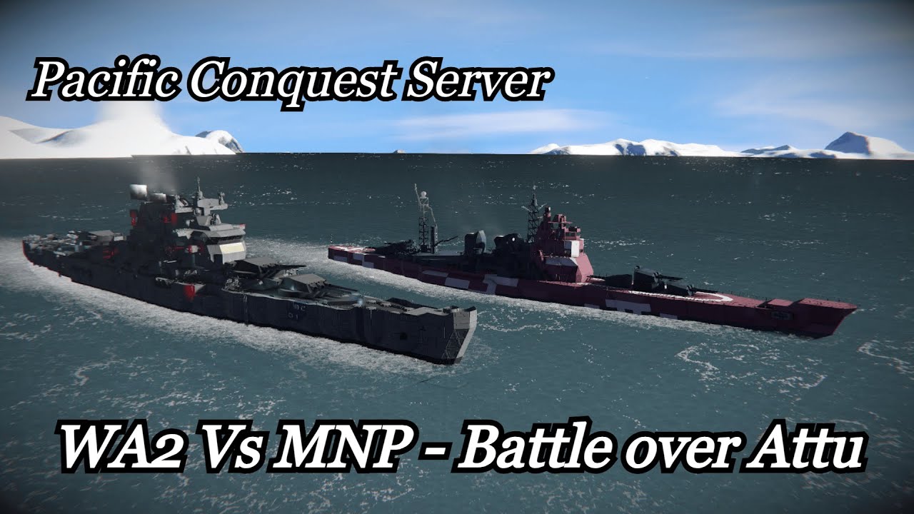 Pacific Conquest: WA2 vs MNP: Takao dodging shells expertly