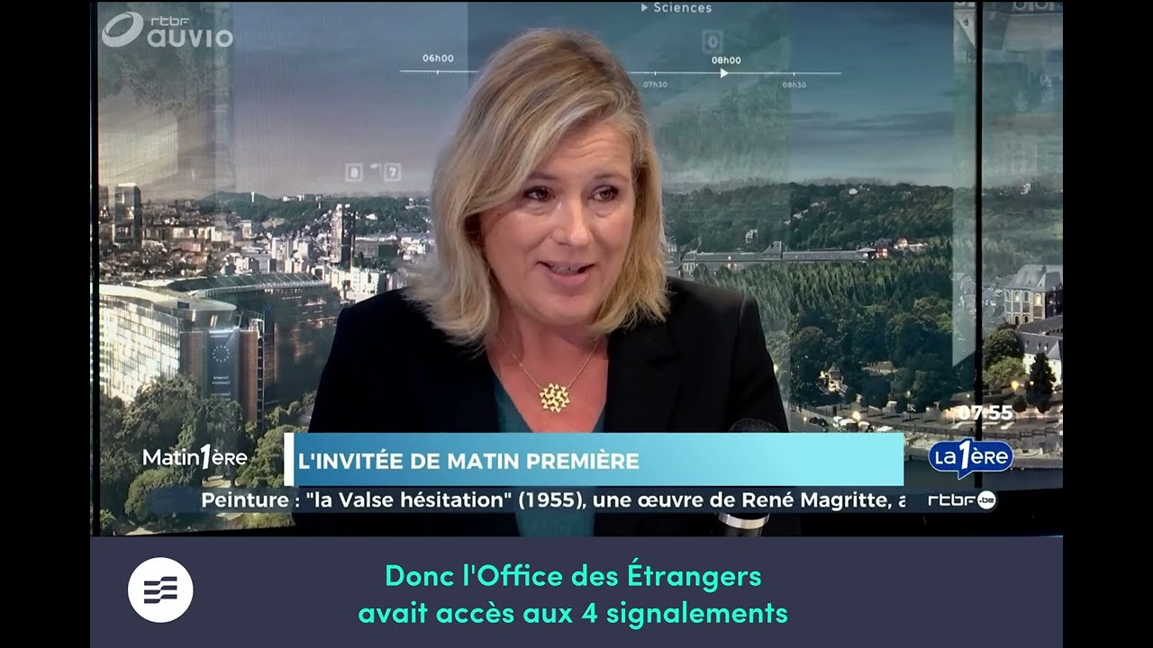 Vanessa MATZ Matin Première avec Thomas Gadisseux 20 octobre 2023