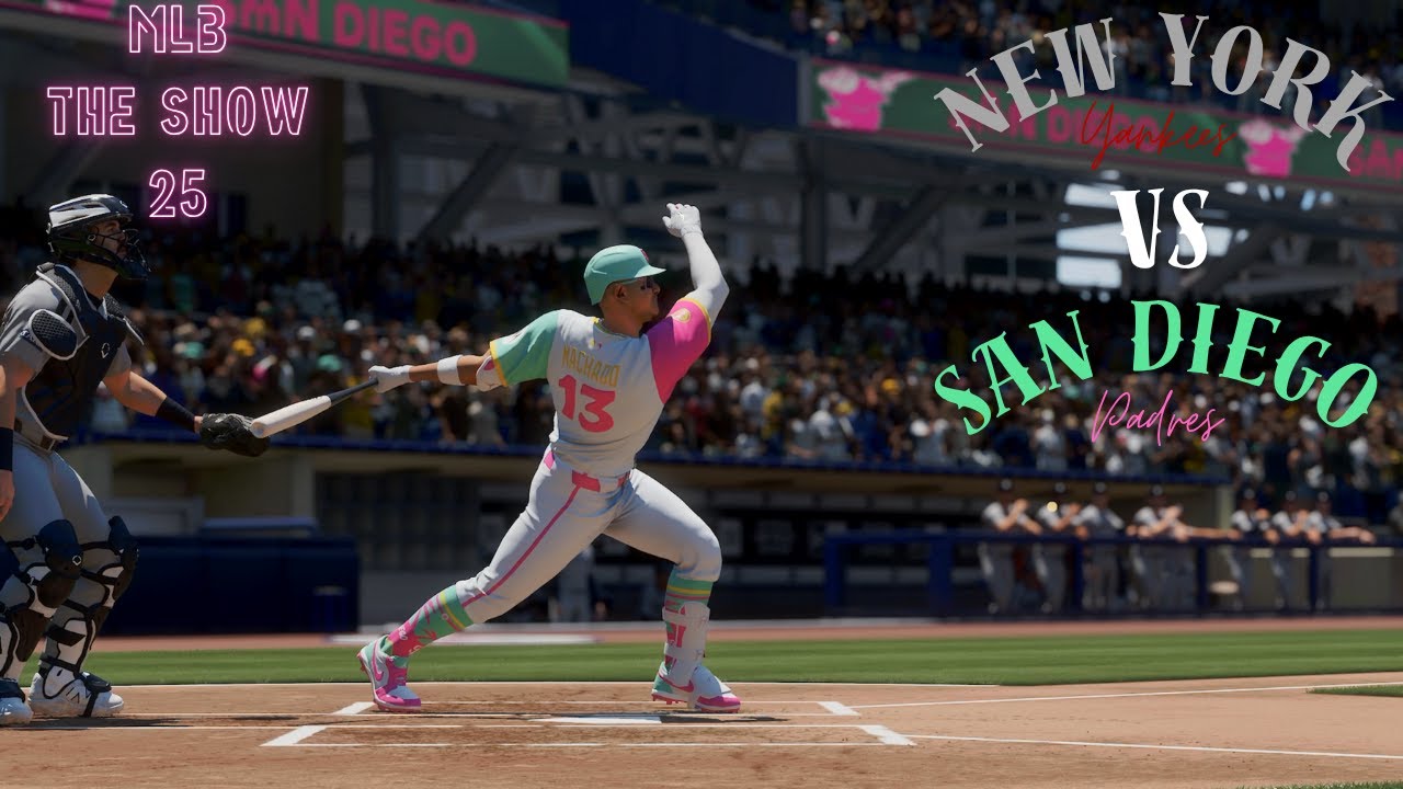 4K/MLB The Show 25 — New York Yankees против San Diego Padres/геймплей — PS5