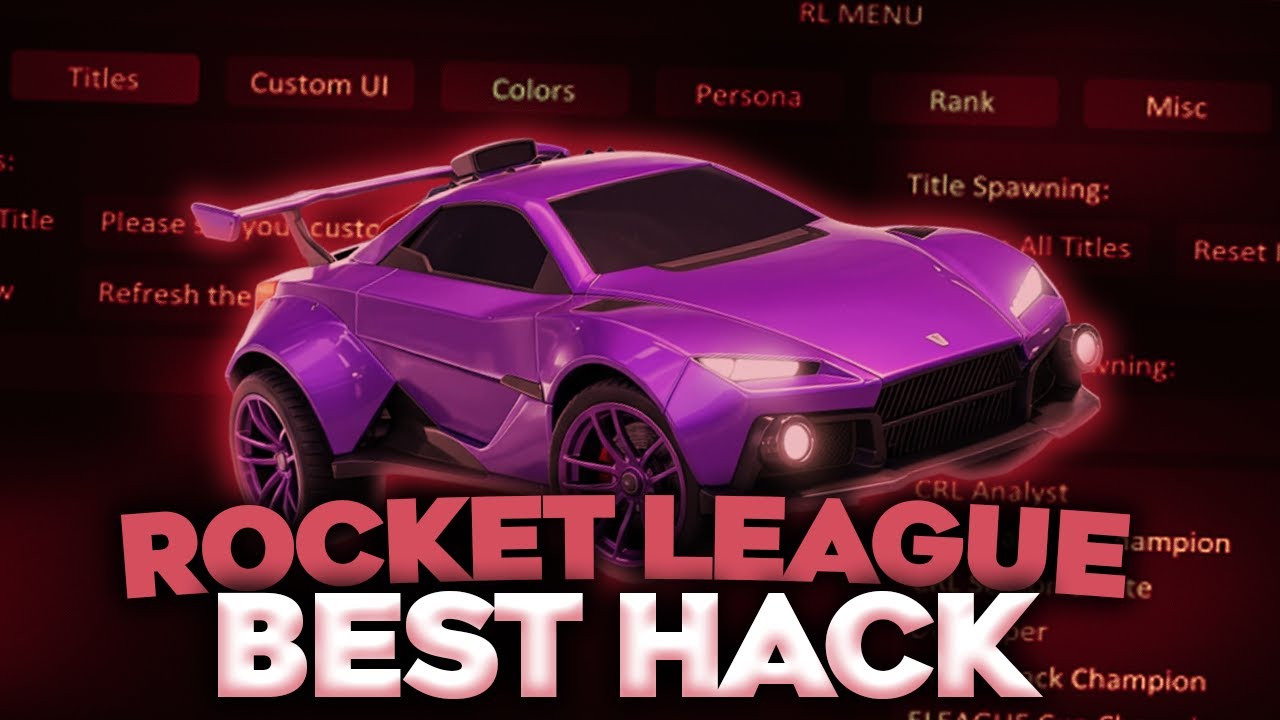[RL CHEAT] Best Rocket League Hack Menu | Free Version & SuperJump & SuperDamage