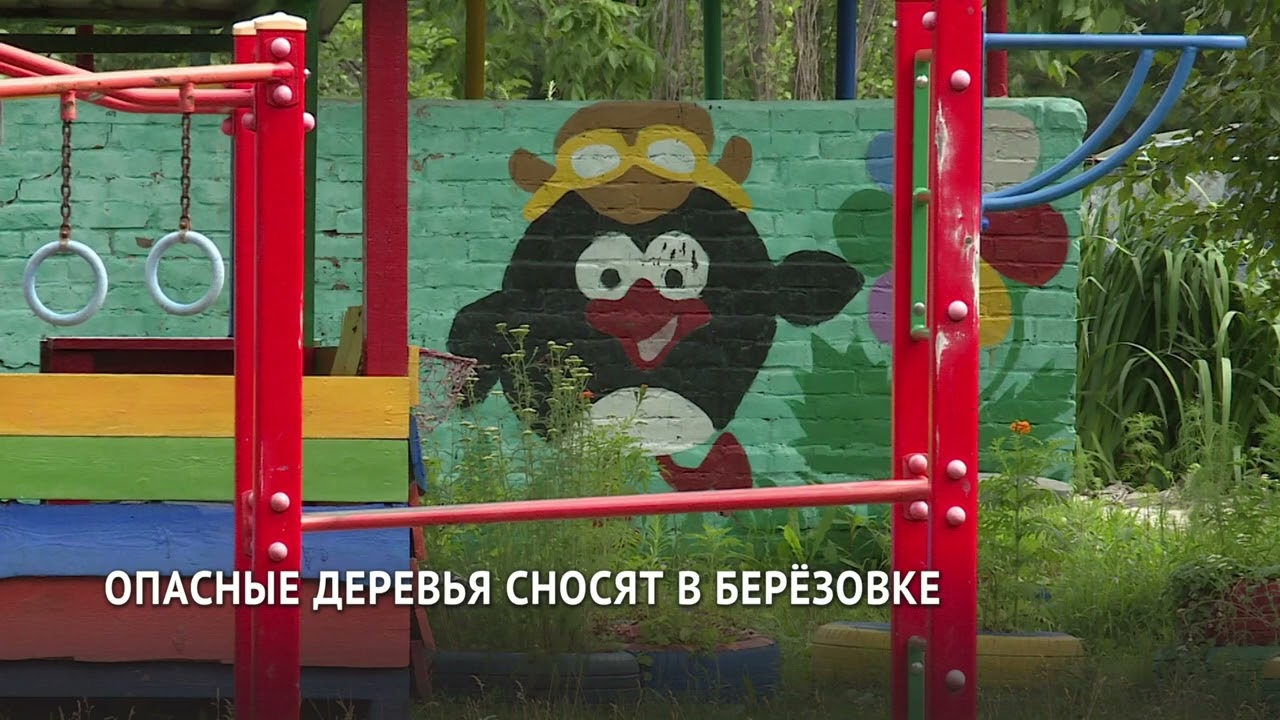 Опасные «Берёзовские столбы» снесли в Хабаровске
