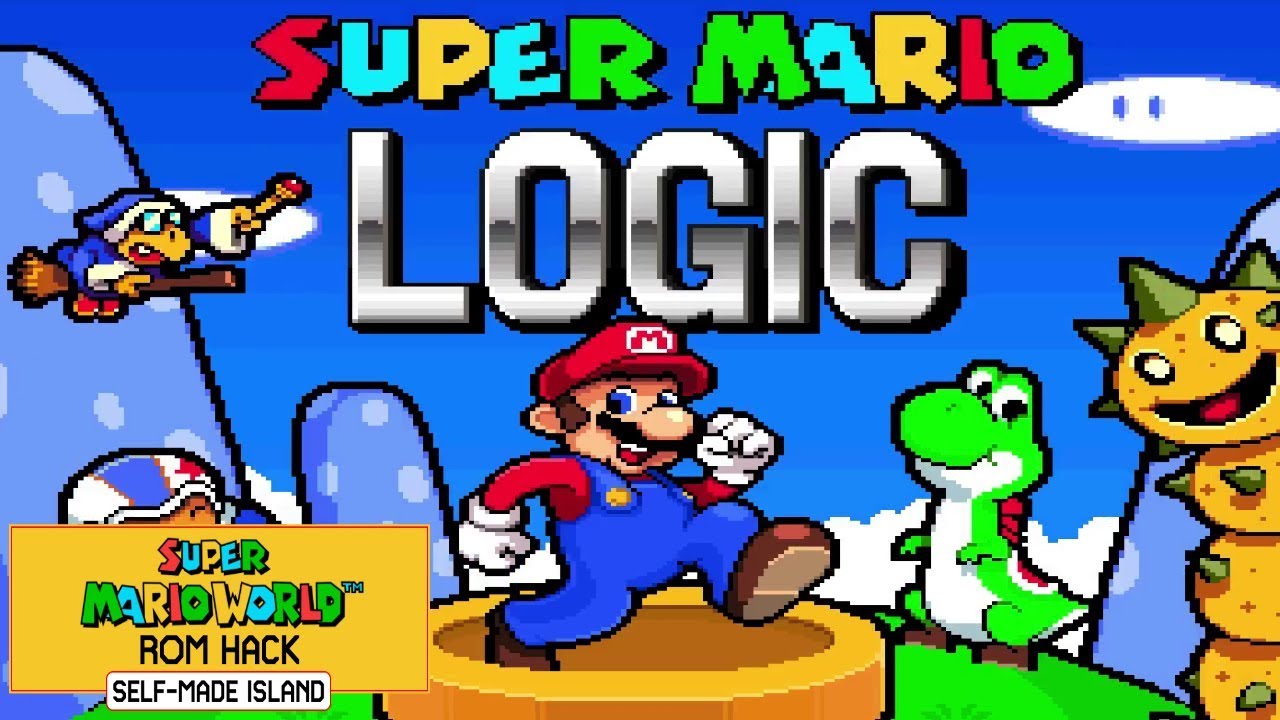 Super Mario Logic • Super Mario World ROM Hack (Longplay)