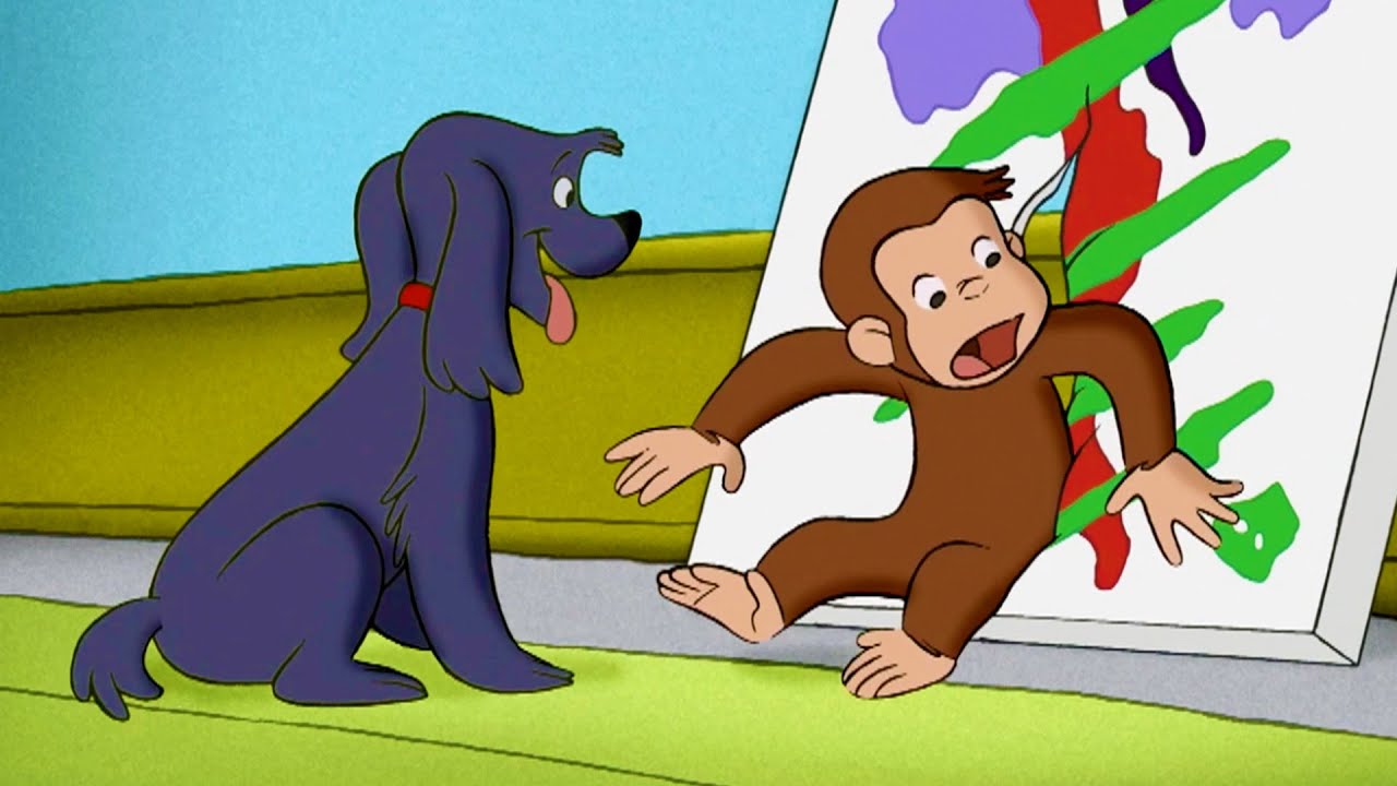 Malen mit Tieren | Coco der Neugierige | Cartoons für Kinder