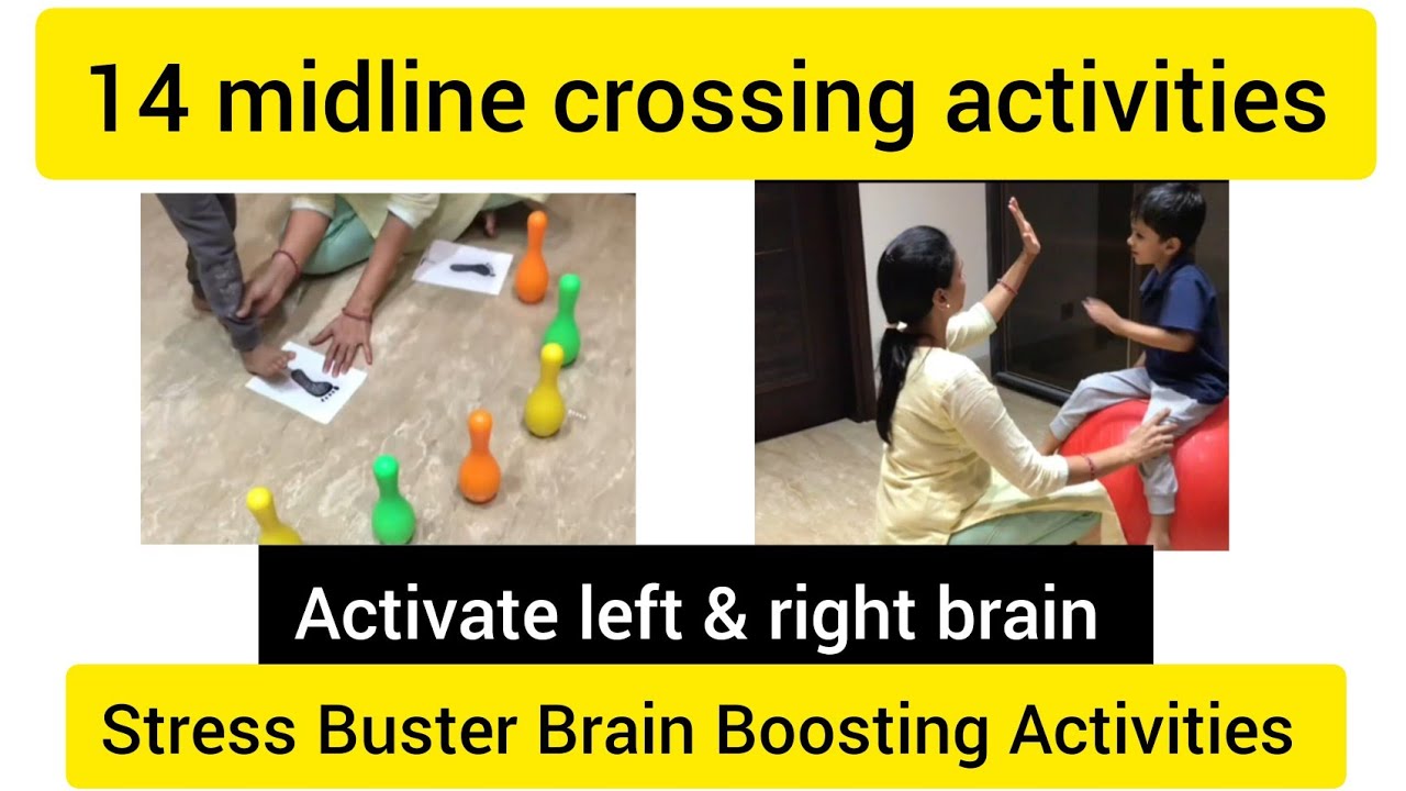 14 midline crossing activities/brain boosting stress buster activities