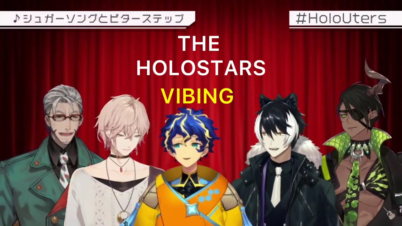 [ Holostars ] the boys vibing for 3 minutes