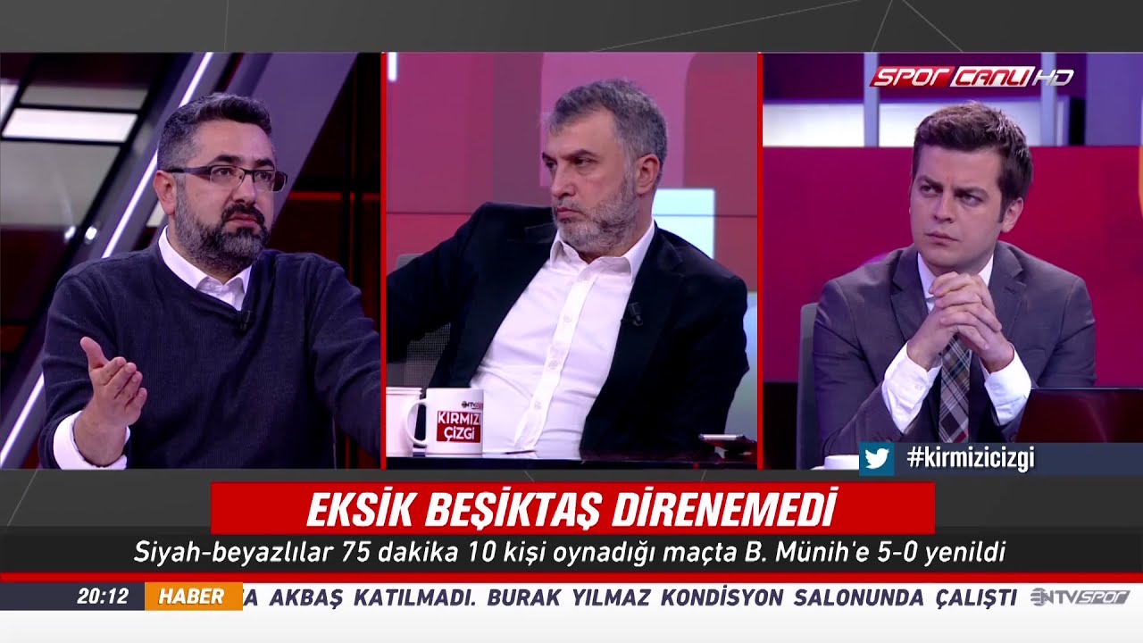 Kırmızı Çizgi 21 Şubat 2018 | Eksik Beşiktaş Direnemedi | Bayern Münih 5-0 Beşiktaş