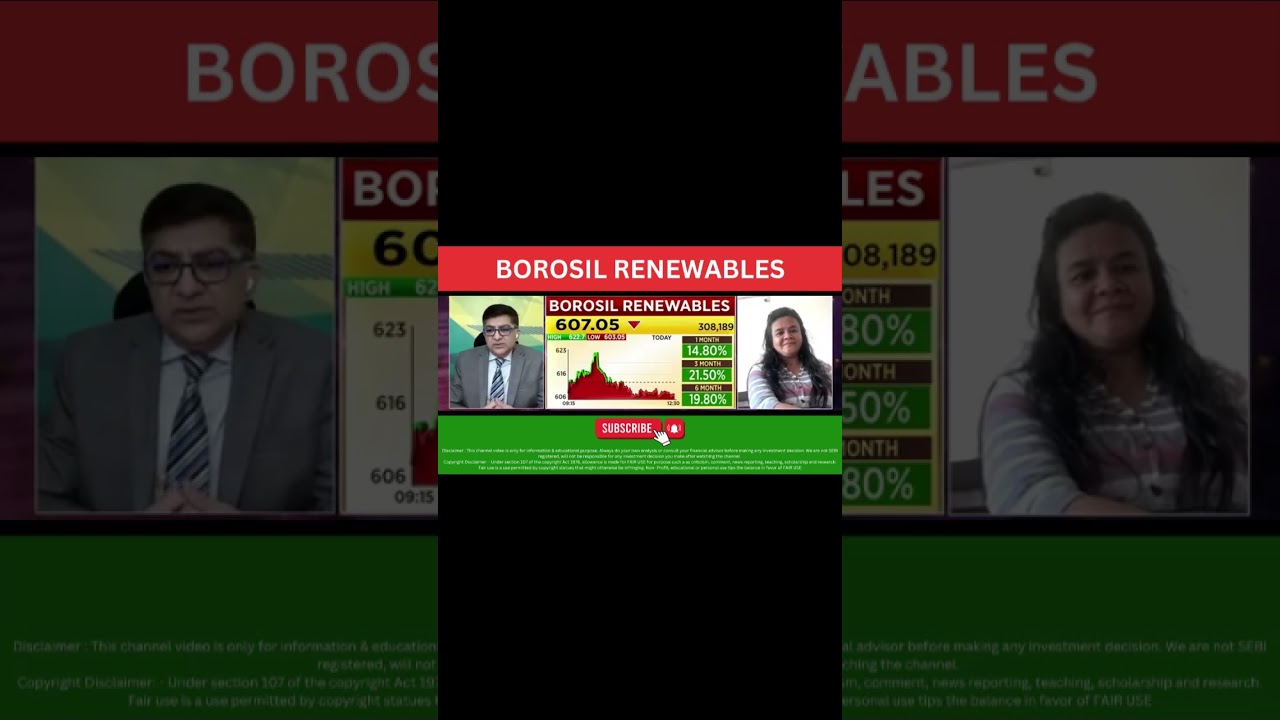 Borosil Renewables Share Longterm View Shorts
