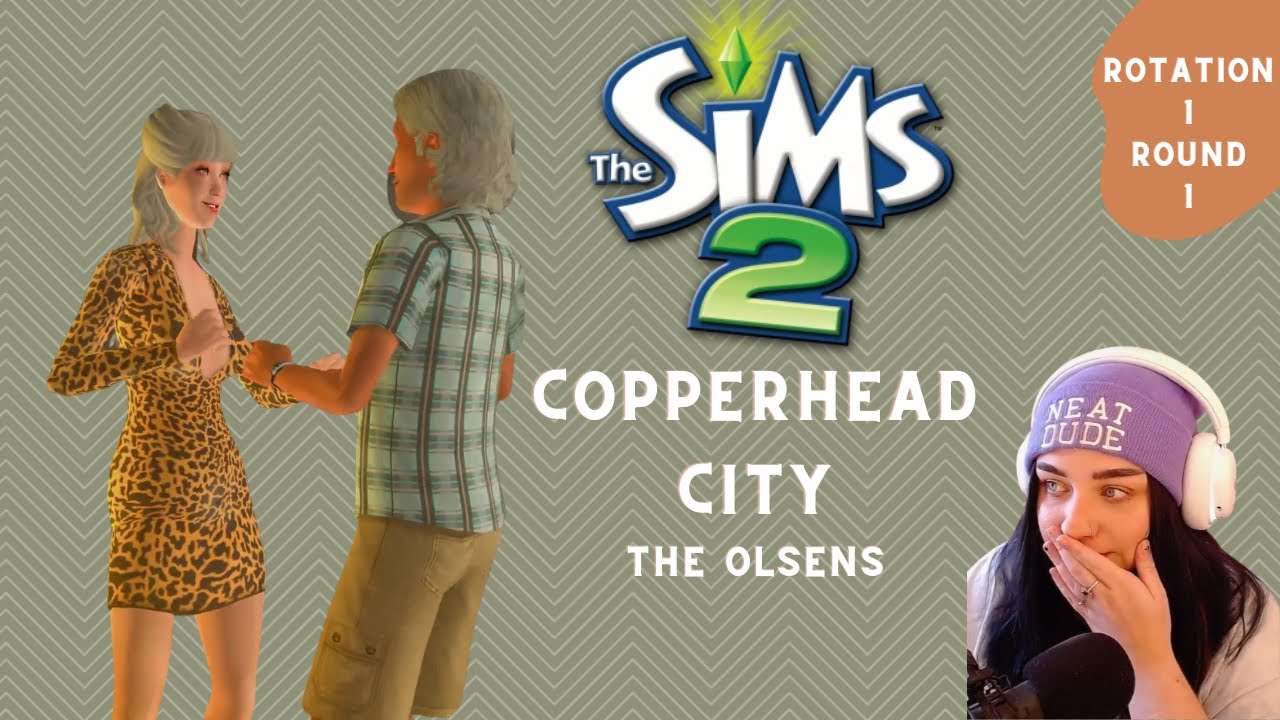 New Adventures in a Custom Hood! | Sims 2 Copperhead City | Rotation 1 | Pt 1
