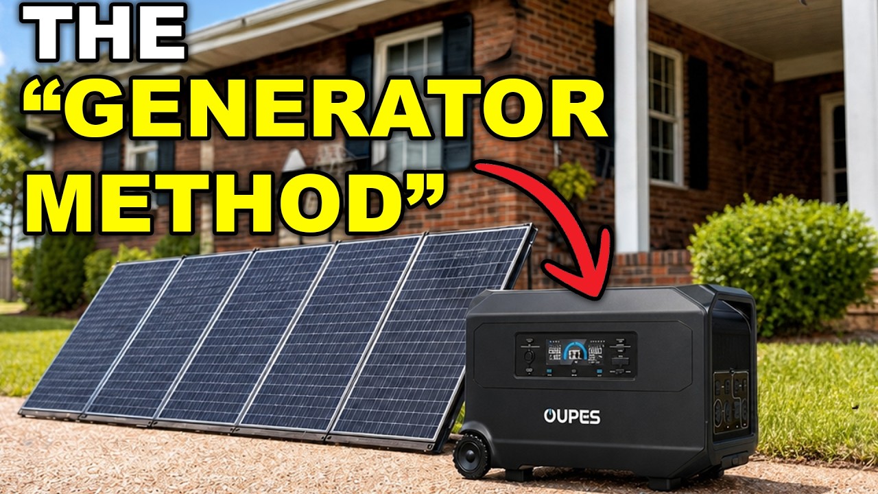 I Solar Powered My House for Cheap&hellip; Here&rsquo;s How!