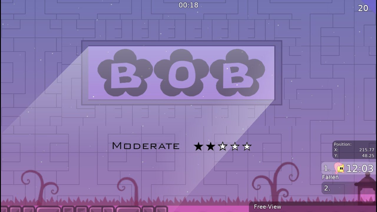 DDNet ( Teeworlds ) – Bob (Moderate ★★✰✰✰)