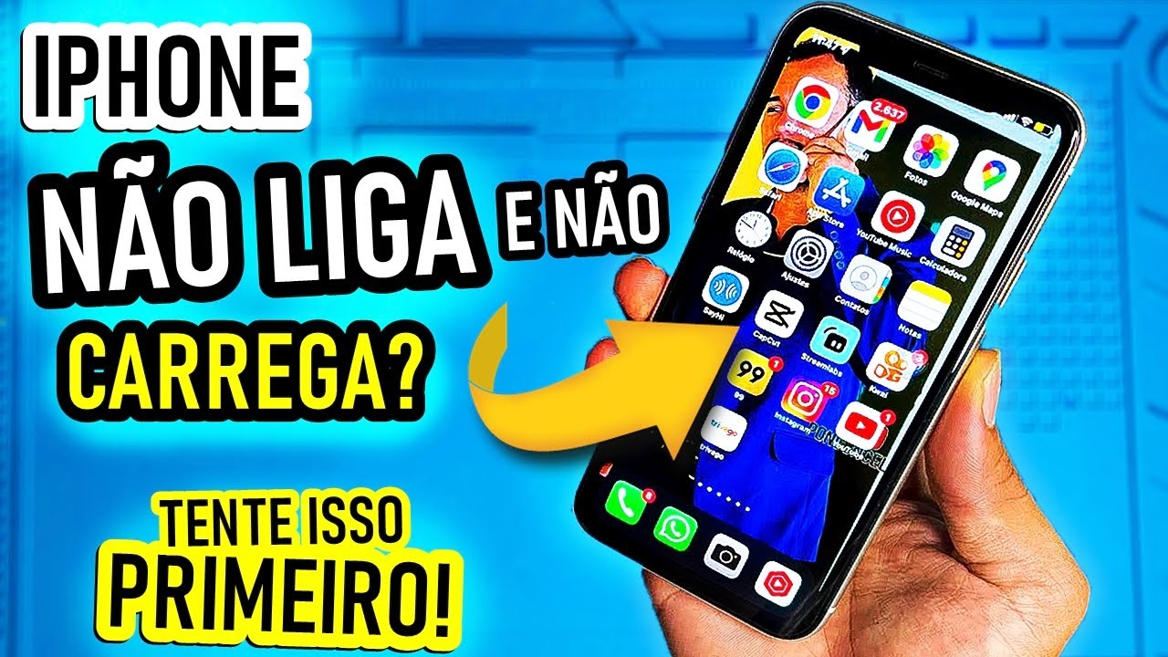 iPhone 11 não liga e nem carrega? TENTE ISSO PRIMEIRO antes de levar na assistência técnica!