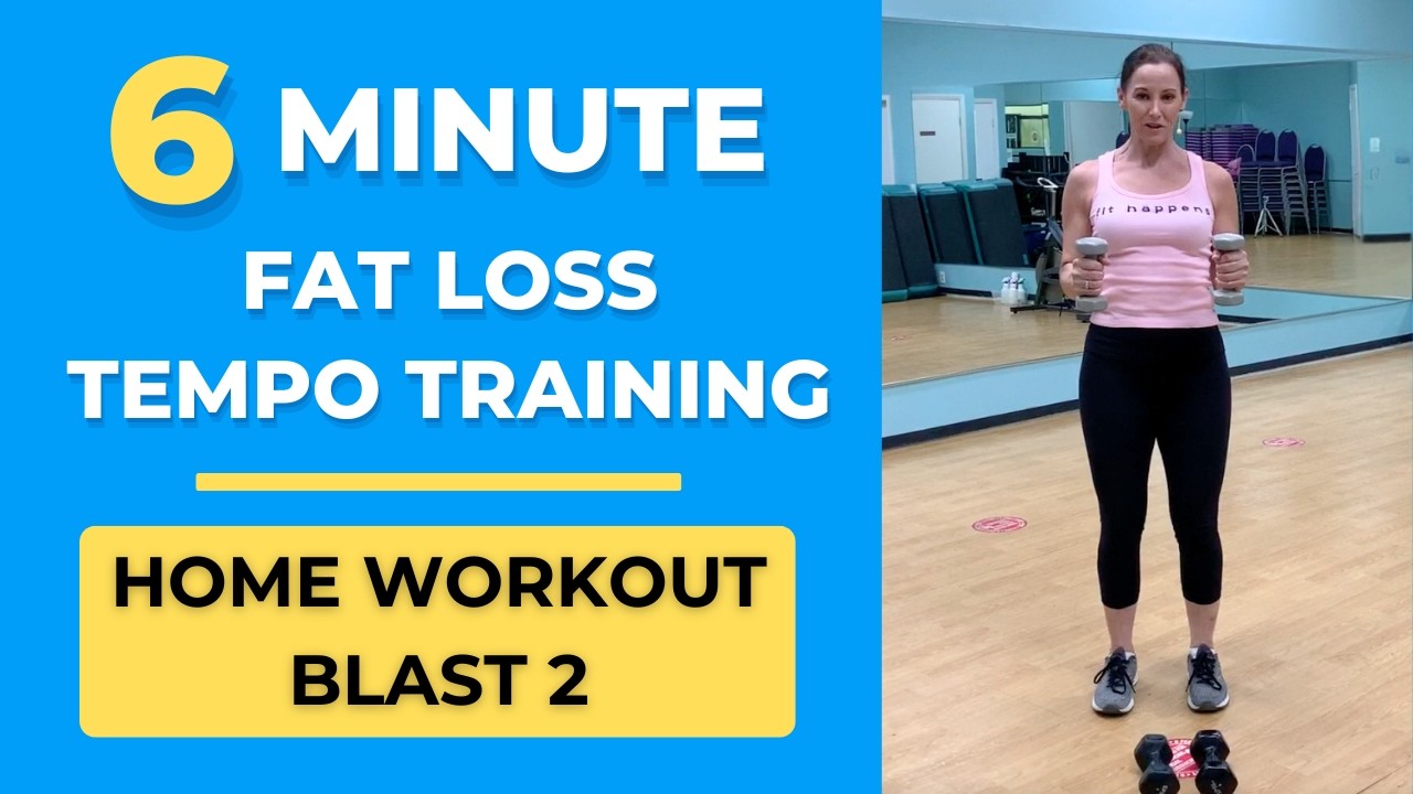 6 Minute Home Workout Fat Loss Tempo Training Blast 2