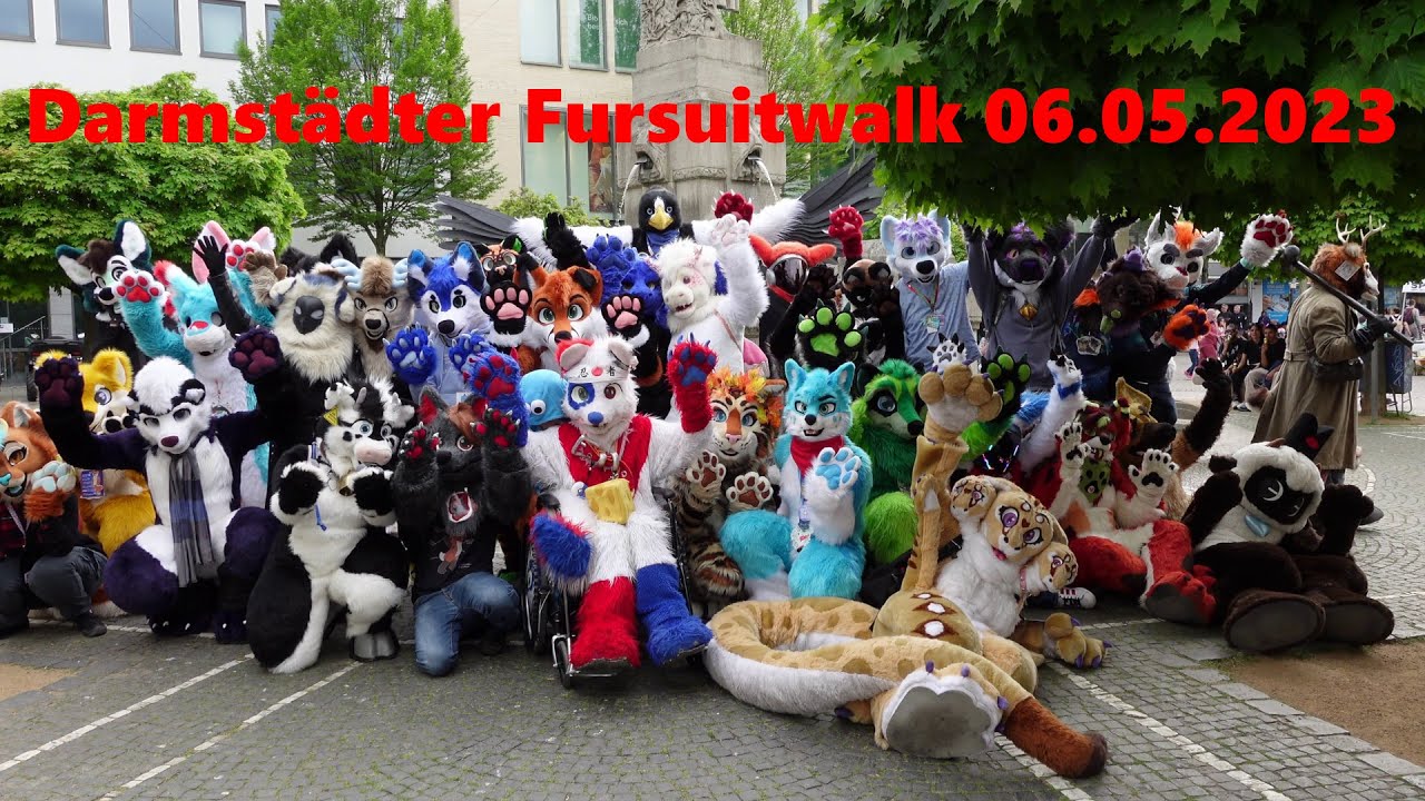 Darmstädter Fursuitwalk May 2023