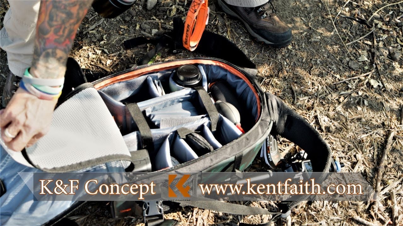 My new K&F Concept camera backpack - it is exactly what I was looking for!