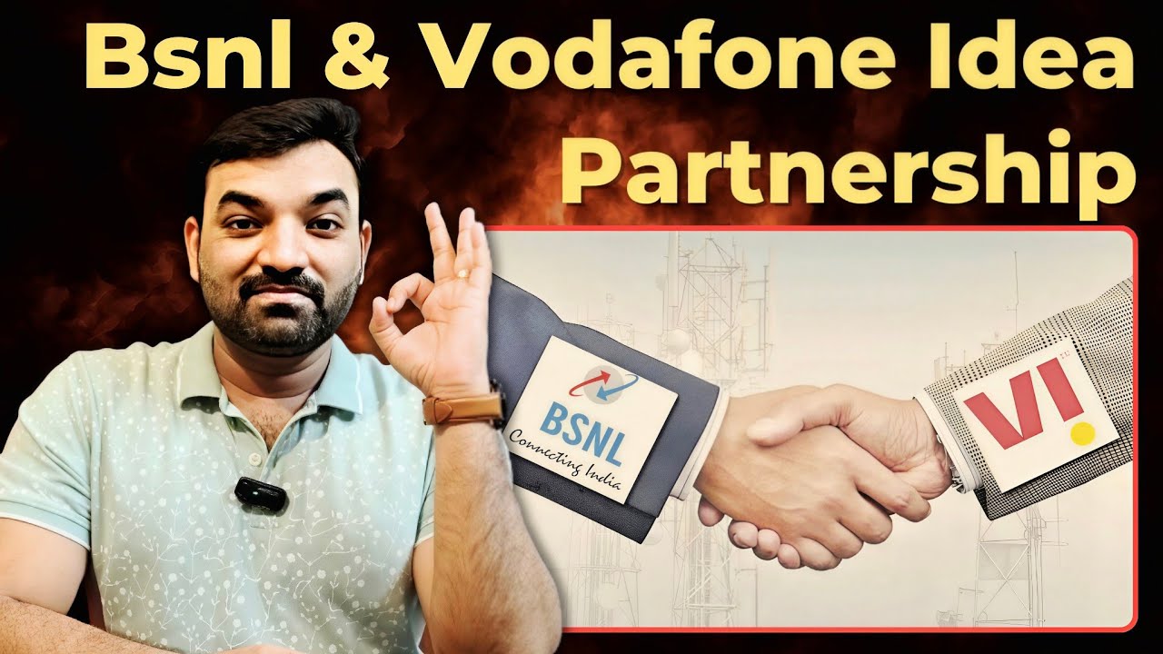 Vodafone And BSNL Partnership For Better Services #telecomnews #Bsnl #Vodafoneidea