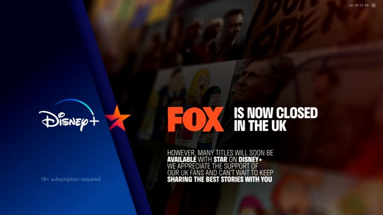 FOX UK Shutdown July 1st 2021