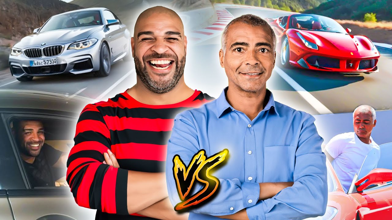 ROMÁRIO x ADRIANO IMPERADOR - Veja quem é mais rico nessa disputa de ídolos do FLAMENGO e VASCO