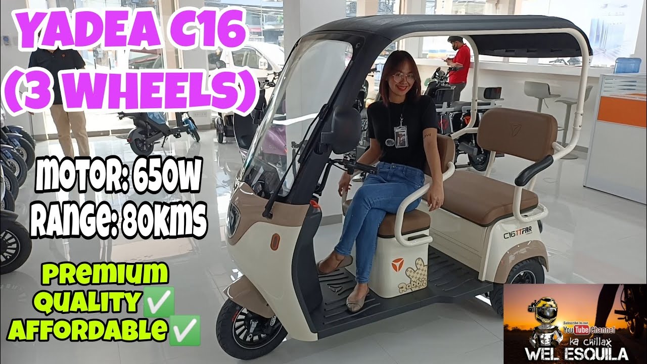 YADEA C16 | BASIC REVIEW & SPECS | QUALITY ELECTRIC TRIKE