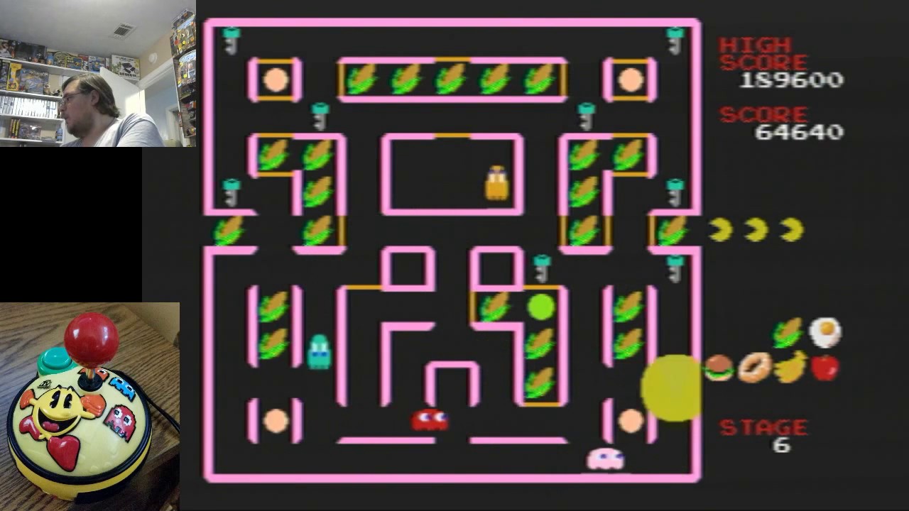 Arcade Gold Plug & Play part 2: Super Pac-Man game play