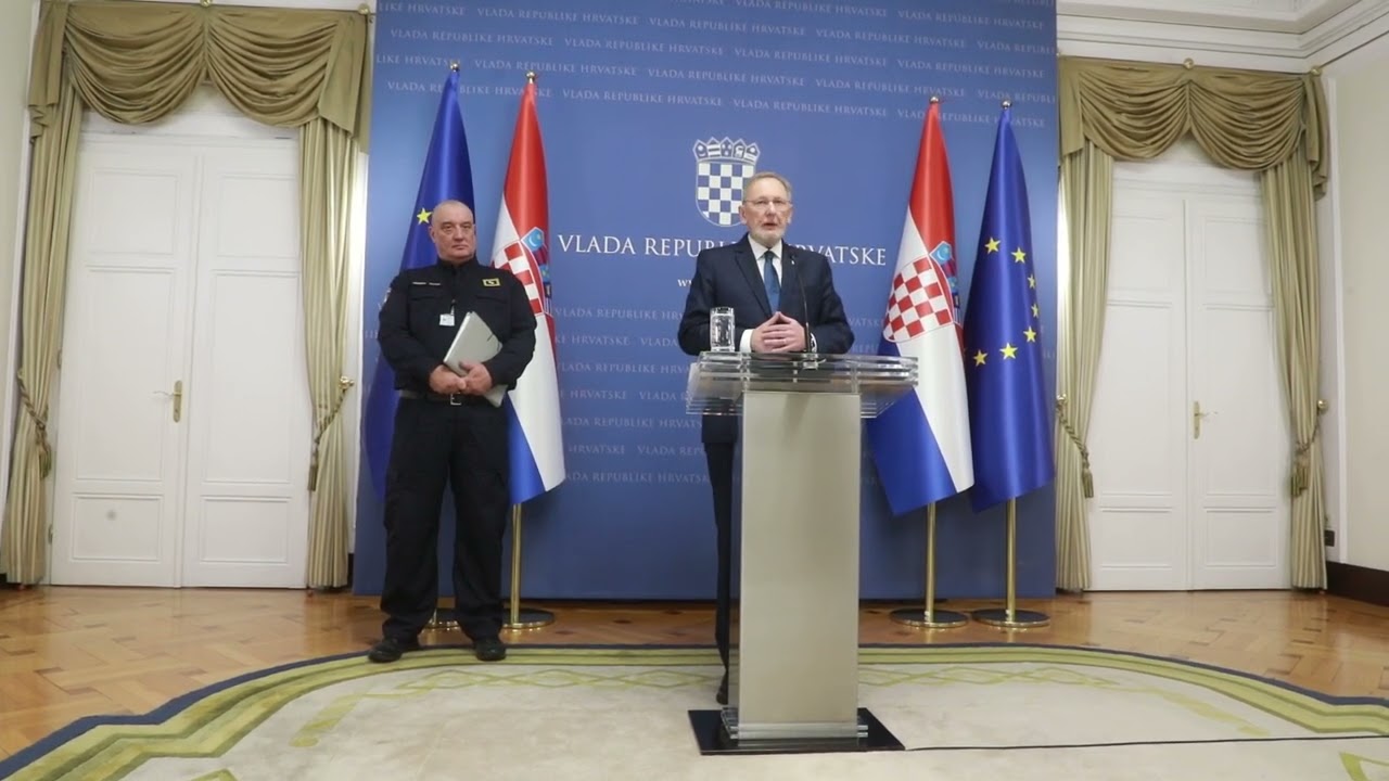 Ministar Davor Božinović o vraćanju migranata u Hrvatsku