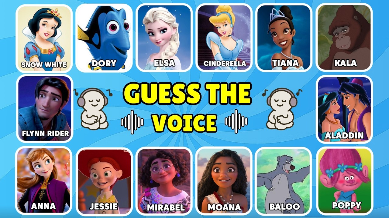 99% FAIL! 🚫 Guess The Disney Character By Their Voice Challenge
