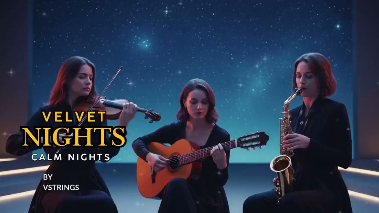 ✨ Compass of Calm 🌌 Flamenco Violin & Sax for Peaceful Nights