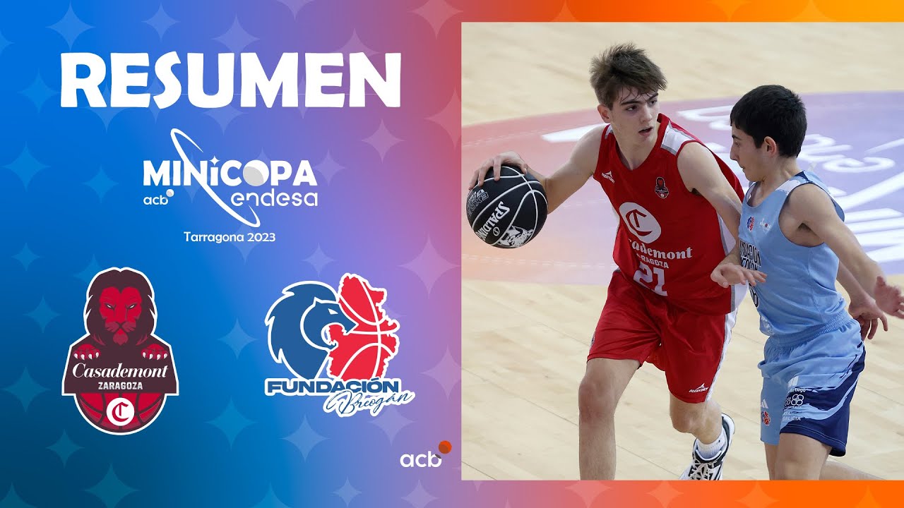 Casademont Zaragoza - Río Breogán (77 - 47) RESUMEN | Minicopa Endesa Tarragona 2023