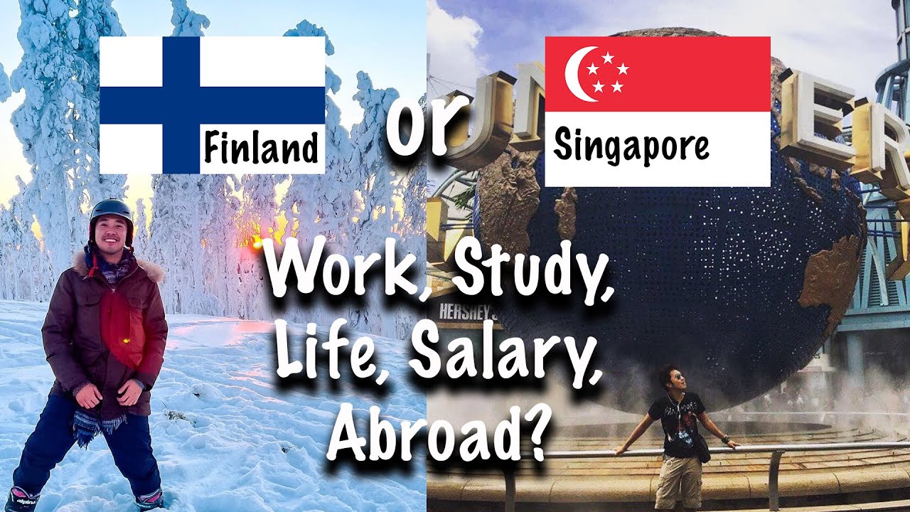 Singapore or Finland? (Work, Salary, Food, Life and more! OFW or Student) Pinoy in Finland