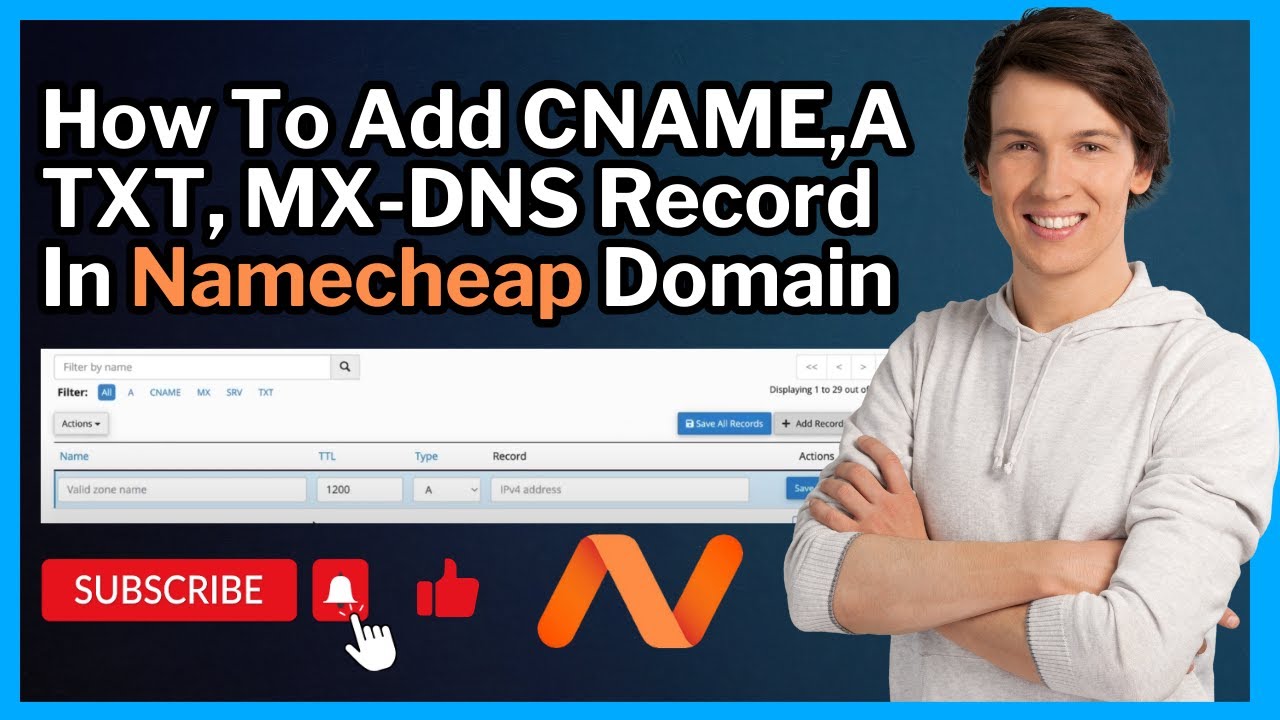 How To Add DNS Record When You Are Using Namecheap Web Hosting DNS For Stape Subdomain Verification