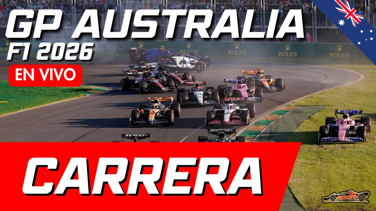 EN VIVO | CARRERA GP de Australia 2026 – Checo y Franco escriben el primer capítulo del 2026 🚀🔥 #f1