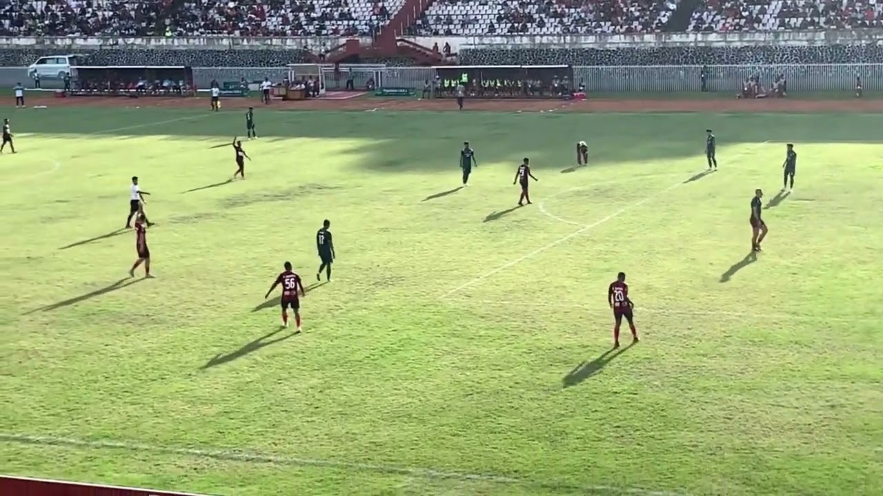 lanjutan liga 2 persipura vs persipal (4-0 ) #persipurajayapura